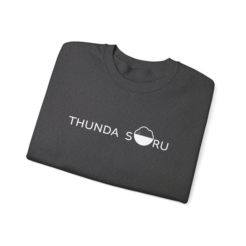 Thunda Sooru Crewneck x White