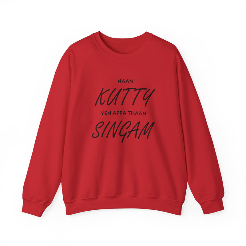 Kutty Singam Crewneck x Black