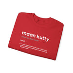 Maan Kutty Crewneck x White