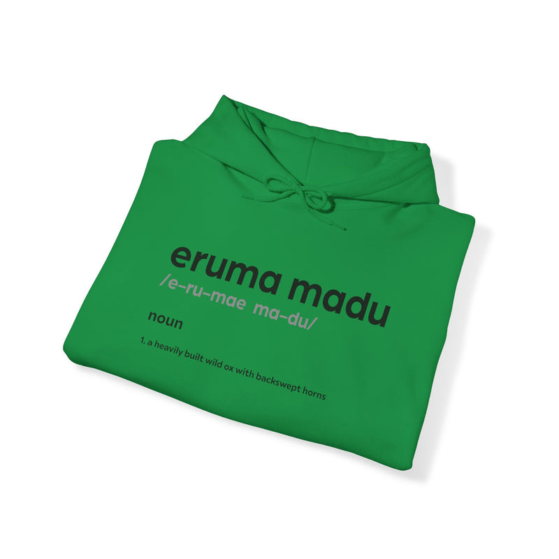 Eruma Madu Hoodie x Black