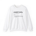 Maan Kutty Crewneck x Black