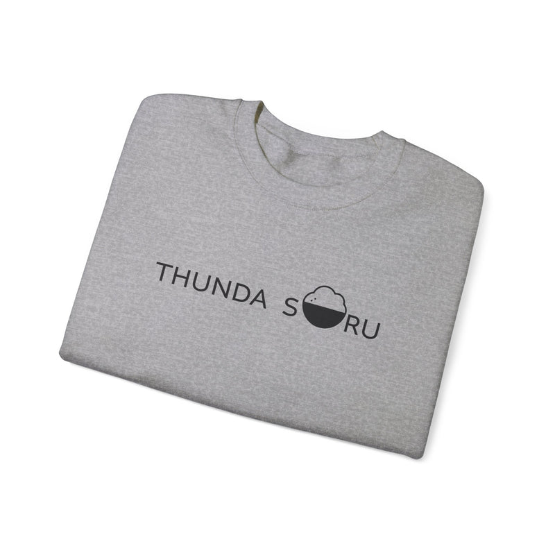 Thunda Sooru Crewneck x Black