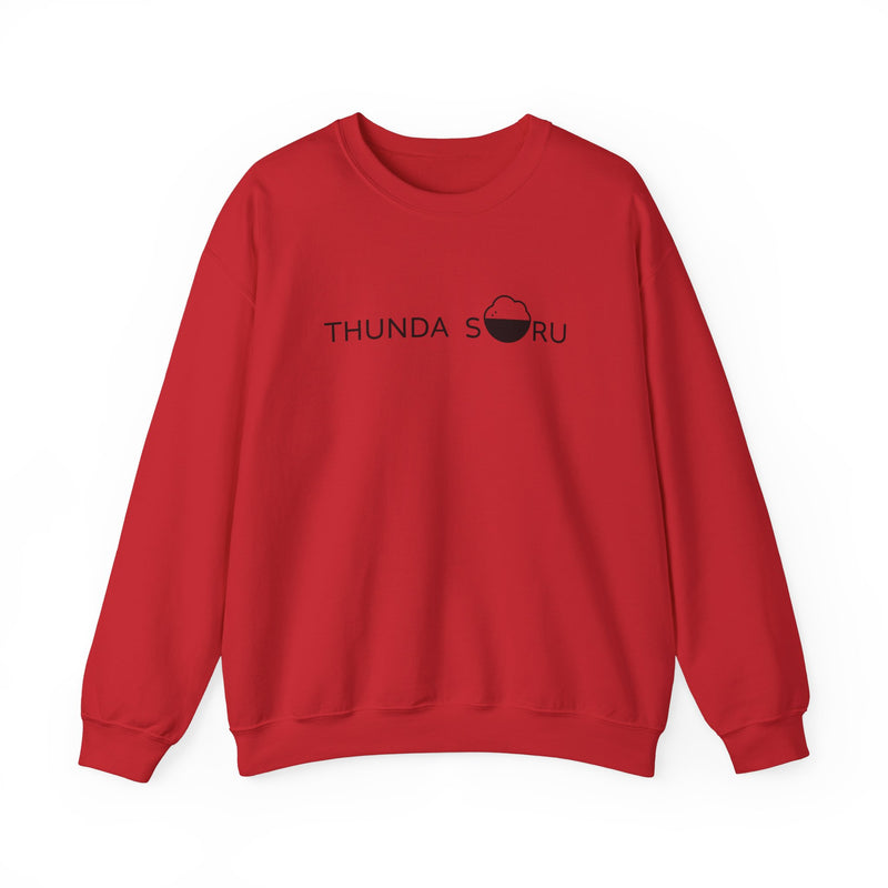 Thunda Sooru Crewneck x Black