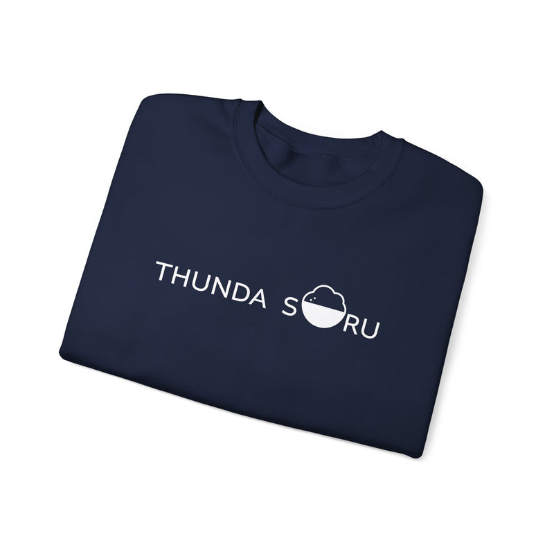 Thunda Sooru Crewneck x White