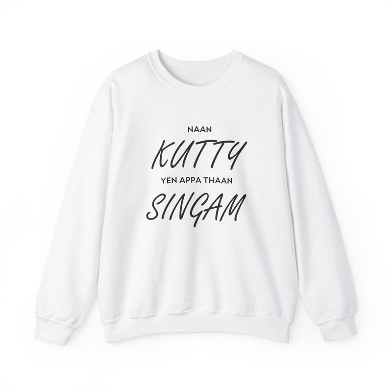 Kutty Singam Crewneck x Black