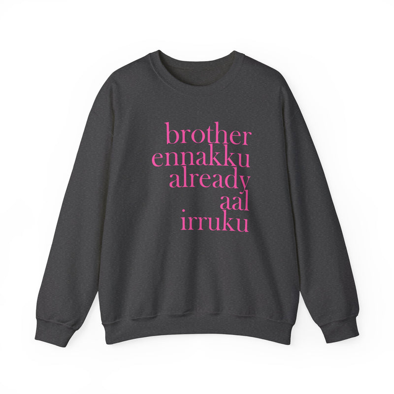 Brother! Crewneck x Pink